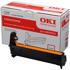 Original Oki 43870022 magenta Drum Unit